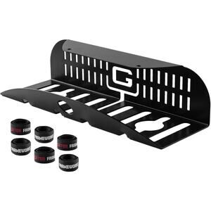 Gator Frameworks Metal Cable Management System Under Desk with 1" Spaced Slots